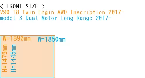 #V90 T8 Twin Engin AWD Inscription 2017- + model 3 Dual Motor Long Range 2017-